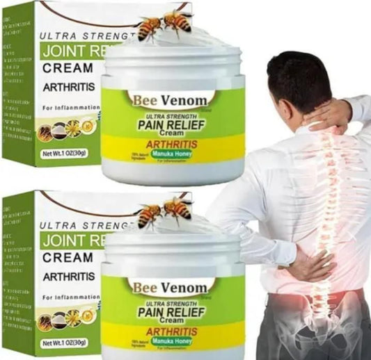 Bee Venom Joint and Bone Therapy Cream-100 Gm (Pack of 2)