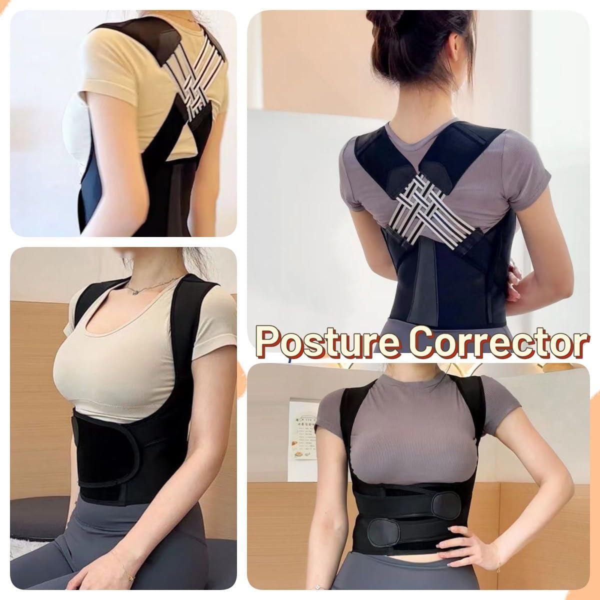 Adjustable Back Posture Corrector/ Slouching Relieve Pain Belt Women Men