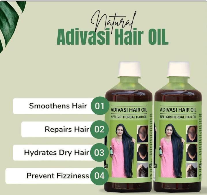 Adivasi Neelgiri Herbal Hair Oil