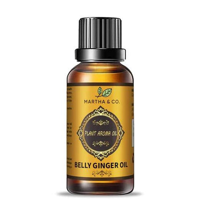 Belly Drainage Ginger Oil, Slimming Tummy Ginger Oil, Ginger Essential Oil for Swelling and Pain Relief, Care for Skin (30ML)�(Pack�Of�2)