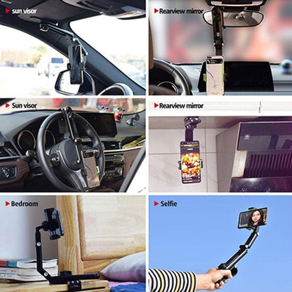 Rotatable and Retractable Car Phone Holder