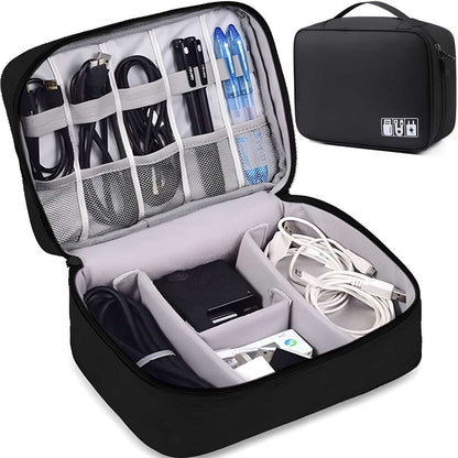 Universal Carry Travel Gadget Bag for Cables, Plug and More