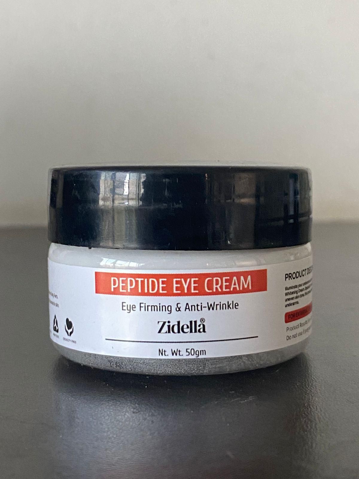 Zidella Peptide Eye Firming & Anti Wrinkle Cream 50g